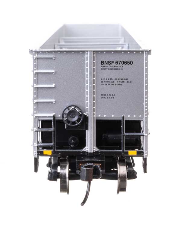 50' Bethgon Coalporter Gondola  - Ready to Run -- BNSF #670650-3