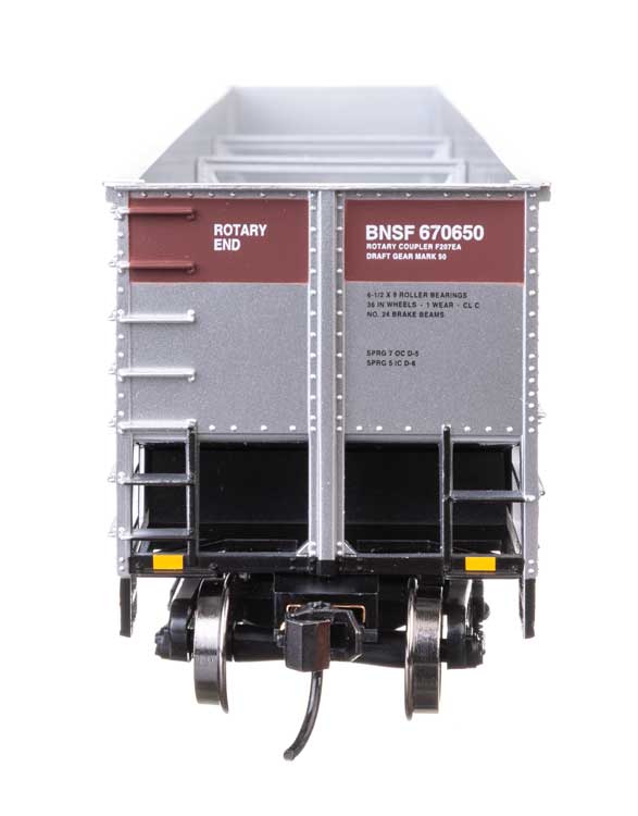 50' Bethgon Coalporter Gondola  - Ready to Run -- BNSF #670650-4
