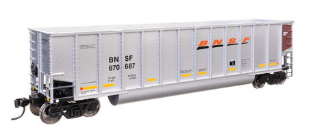 50' Bethgon Coalporter Gondola  - Ready to Run -- BNSF #670687-1