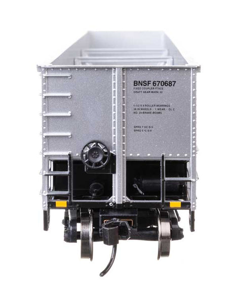 50' Bethgon Coalporter Gondola  - Ready to Run -- BNSF #670687-3