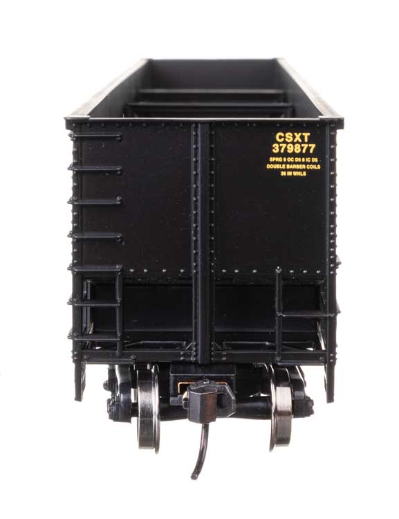 50' Bethgon Coalporter Gondola  - Ready to Run -- CSX #379877-4
