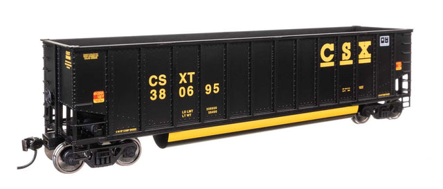 50' Bethgon Coalporter Gondola  - Ready to Run -- CSX #380695-1