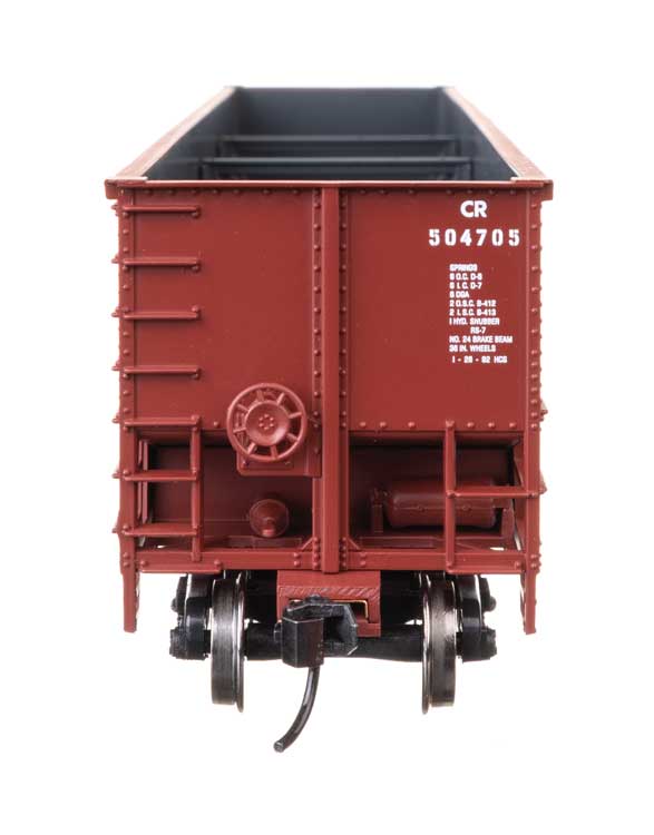 50' Bethgon Coalporter Gondola  - Ready to Run -- Conrail #504705-3