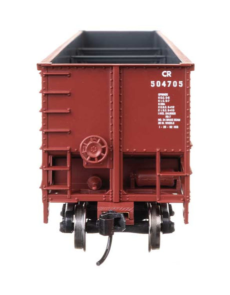 50' Bethgon Coalporter Gondola  - Ready to Run -- Conrail #504705-3