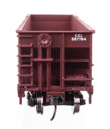 50' 100-Ton 4-Bay Hopper - Ready to Run -- Chicago & Eastern Illinois #587764-3