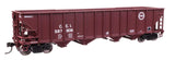50' 100-Ton 4-Bay Hopper - Ready to Run -- Chicago & Eastern Illinois #587908-1