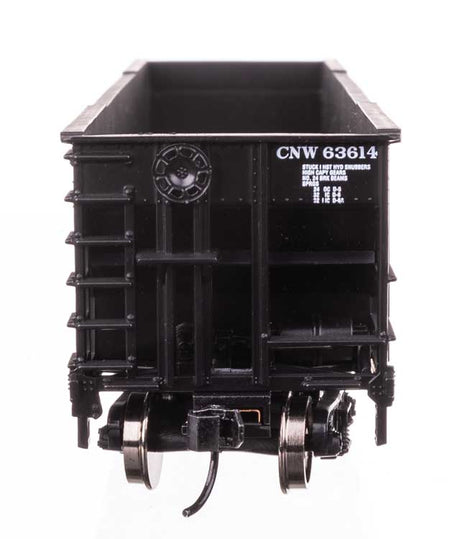 50' 100-Ton 4-Bay Hopper - Ready to Run -- Chicago & North Western(TM) #63614-3