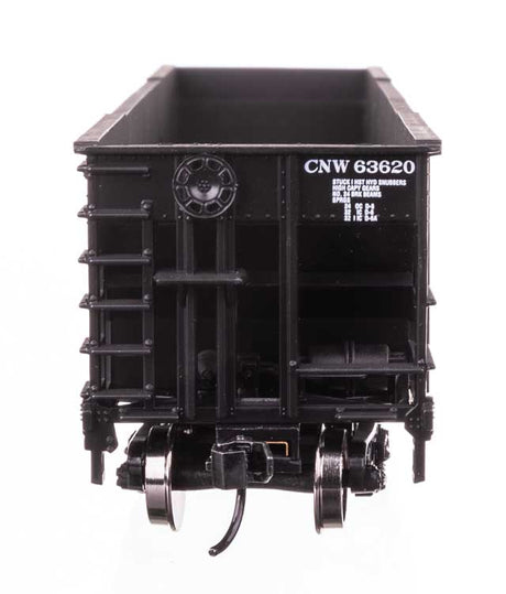 50' 100-Ton 4-Bay Hopper - Ready to Run -- Chicago & North Western(TM) #63620-3
