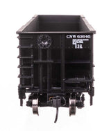 50' 100-Ton 4-Bay Hopper - Ready to Run -- Chicago & North Western(TM) #63645-3