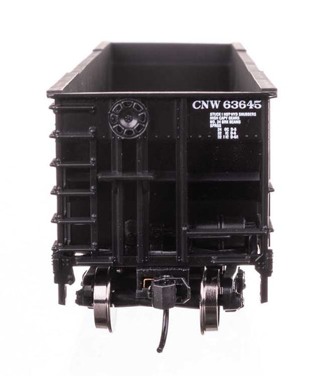 50' 100-Ton 4-Bay Hopper - Ready to Run -- Chicago & North Western(TM) #63645-3