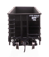 50' 100-Ton 4-Bay Hopper - Ready to Run -- Chicago & North Western(TM) #63645-4