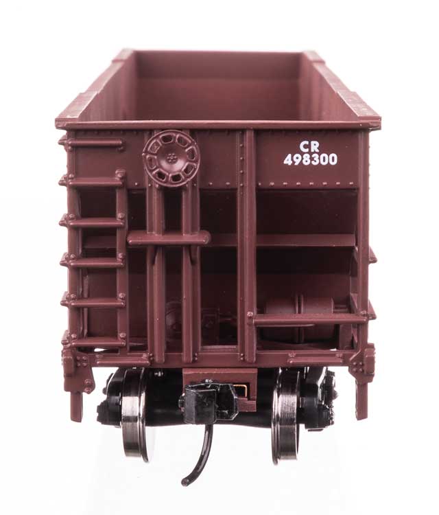 50' 100-Ton 4-Bay Hopper - Ready to Run -- Conrail #498300-3