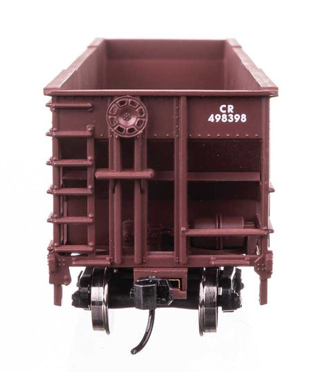 50' 100-Ton 4-Bay Hopper - Ready to Run -- Conrail #498398-3