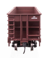 50' 100-Ton 4-Bay Hopper - Ready to Run -- Conrail #498398-4