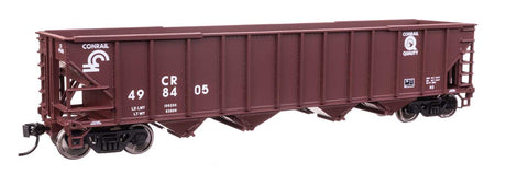 50' 100-Ton 4-Bay Hopper - Ready to Run -- Conrail #498405-2