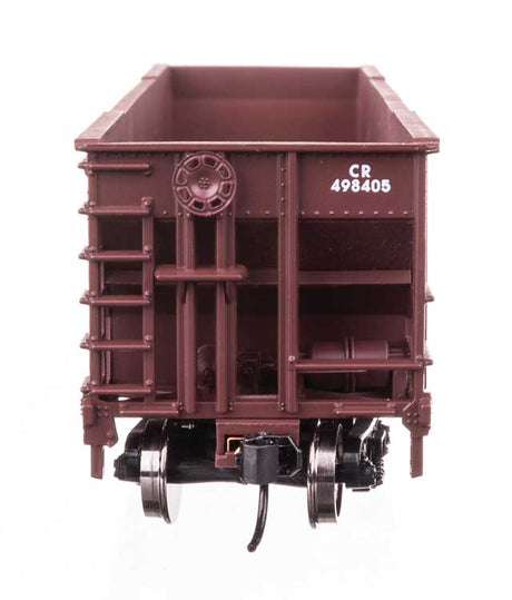 50' 100-Ton 4-Bay Hopper - Ready to Run -- Conrail #498405-3