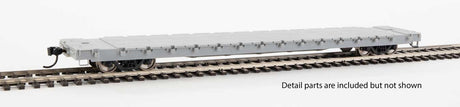 60' Pullman-Standard Bulkhead Flatcar (48' IL) - Ready to Run -- Undecorated-2