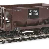 24' Minnesota Ore Car 6-Pack - Ready to Run -- Chicago & North Western(TM) Set #2 (Patched Boxcar Red)