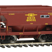 24' Minnesota Taconite Ore Car 4-Pack - Ready To Run -- Duluth, Missabe & Iron Range (T-Bird) #40003, 40013, 40026, 40031