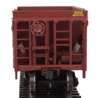 24' Minnesota Taconite Ore Car 4-Pack - Ready To Run -- Duluth, Missabe & Iron Range (T-Bird) #40003, 40013, 40026, 40031