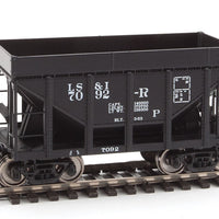 24' Michigan Taconite Ore Car 6-Pack - Ready To Run -- Lake Superior & Ishpeming #7007, 7020, 7025, 7060, 7080, 7092 (black)
