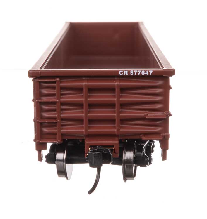 53' Corrugated-Side Gondola - Ready To Run -- Conrail #577647-4