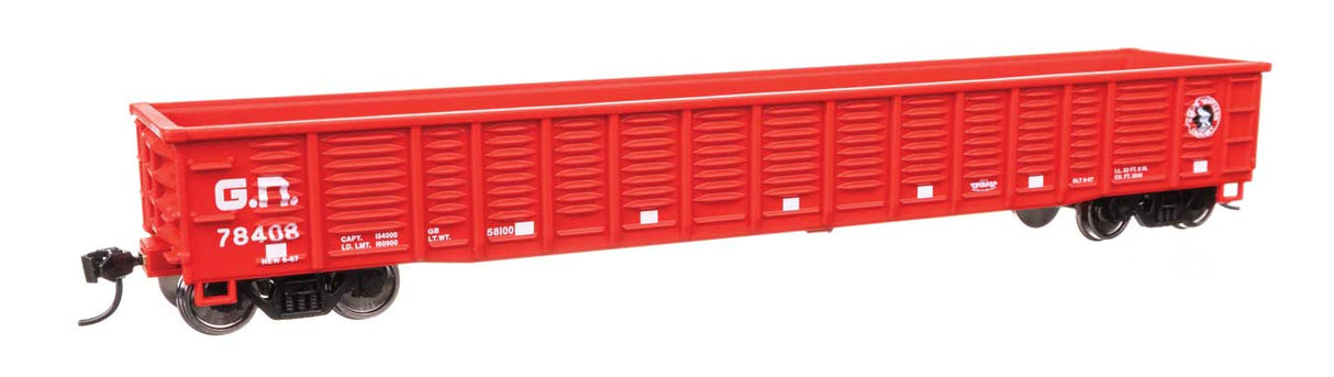 53' Corrugated-Side Gondola - Ready To Run -- Great Nothern #78408-2