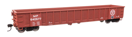 53' Corrugated-Side Gondola - Ready To Run -- Missouri Pacific #640577-1