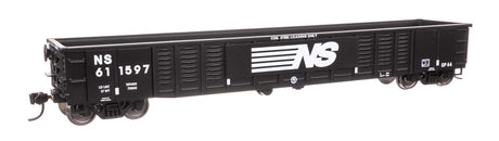 53' Corrugated-Side Gondola - Ready To Run -- Norfolk Southern #611597-1