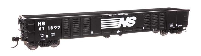 53' Corrugated-Side Gondola - Ready To Run -- Norfolk Southern #611597-1