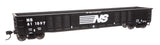 53' Corrugated-Side Gondola - Ready To Run -- Norfolk Southern #611597-2