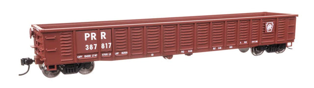 53' Corrugated-Side Gondola - Ready To Run -- Pennsylvania Railroad #387817-1