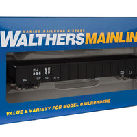 53' Railgon Gondola - Ready To Run -- Elgin, Joliet & Eastern #88600 (black, white)