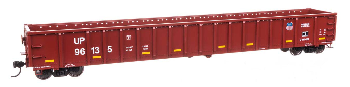 68' Railgon Gondola - Ready To Run -- Union Pacific(R) #96135-1