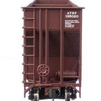 73'3" Greenville 7,000-Cubic-Foot Wood Chip Hopper - Ready-to-Run -- Atchison, Topeka & Santa Fe #165020