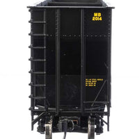73'3" Greenville 7,000 Cubic Foot Wood Chip Hopper - Ready to Run -- Meridian & Bigbee #2014