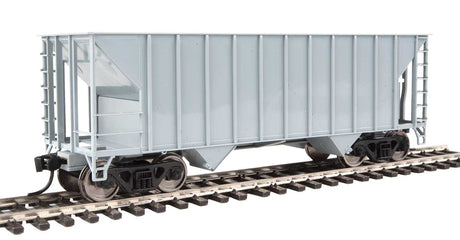 34' 100-Ton 2-Bay Hopper - Ready to Run -- Undecorated-2