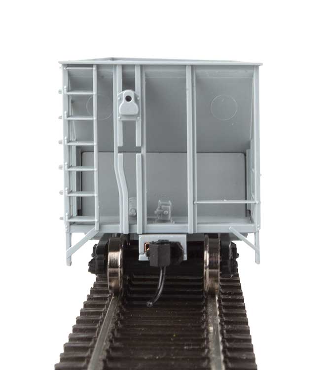 34' 100-Ton 2-Bay Hopper - Ready to Run -- Undecorated-3