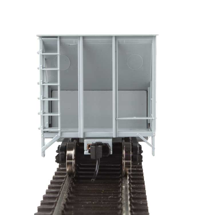 34' 100-Ton 2-Bay Hopper - Ready to Run -- Undecorated-4