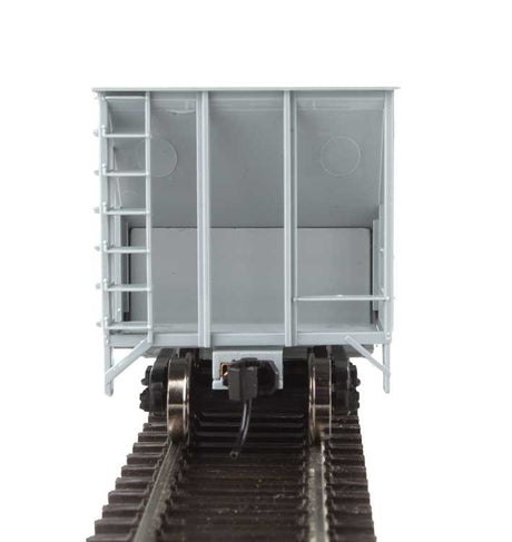 34' 100-Ton 2-Bay Hopper - Ready to Run -- Undecorated-4