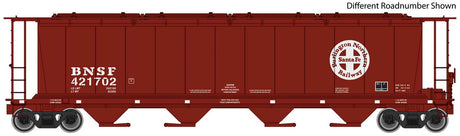 50' 2-Bay Airslide(R) Covered Hopper - Ready to Run -- Denver & Rio Grande Western(TM) #15942