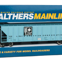 54' PS2-CD 4427 Low-Side Covered Hopper - Ready to Run -- Louis Dreyfus Corporation TLDX #5477 (blue, black, white; Logo on Plate)