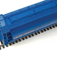 59' Cylindrical Hopper - Ready to Run -- Heritage Fund ALNX #396396 (blue, yellow, orange; Logo)