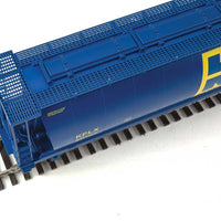 59' Cylindrical Hopper - Ready to Run -- Koppel KPLX #20102 (blue, yellow)