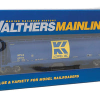59' Cylindrical Hopper - Ready to Run -- Koppel KPLX #20102 (blue, yellow)