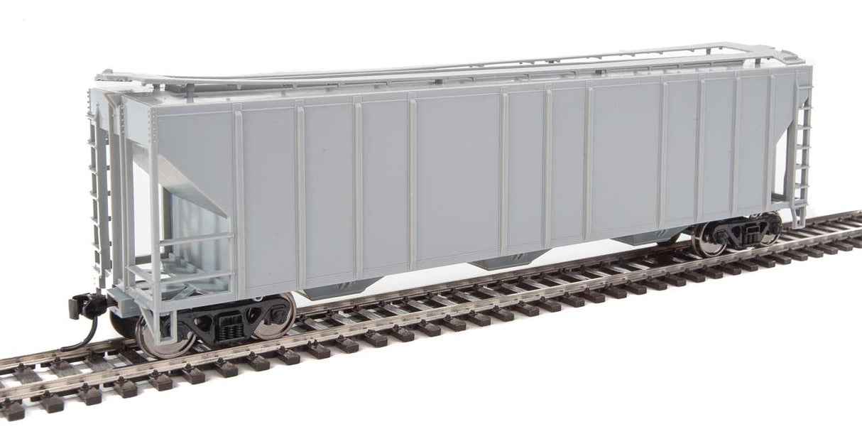 54' Pullman-Standard 4427 CD 3-Bay Covered Hopper - Ready to Run -- Undecorated-2
