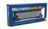 54' Pullman-Standard 4427 CD 3-Bay Covered Hopper - Ready to Run -- Undecorated-5