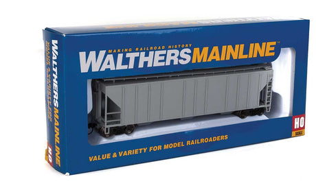 54' Pullman-Standard 4427 CD 3-Bay Covered Hopper - Ready to Run -- Undecorated-5