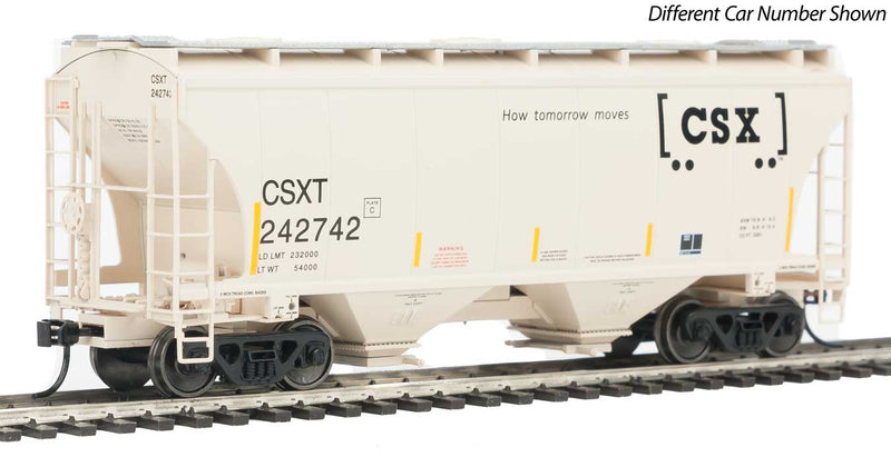 39' Trinity 3281 2-Bay Covered Hopper - Ready-to-Run -- CSX Transportation CSXT #243003