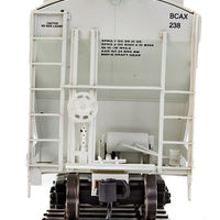 39' Trinity 3281 2-Bay Covered Hopper - Ready-to-Run -- Blue Circle Cement BCAX #238 (gray, yellow, blue)
